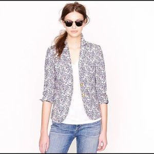 J.Crew Schoolboy Liberty Floral Blazer - Size 4